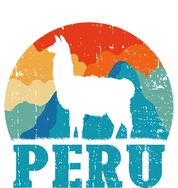 Peru Alpaca Retro Peruvian Llama T-Shirt