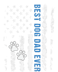 Best Dog Dad Ever American Flag FatherS Day Dog Lover Paw Cooling Performance Crew T-Shirt