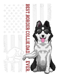 Border Collie Dad Dog American Flag Border Collie Outfit Yupoong Adult 5-Panel Trucker Hat