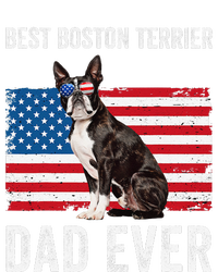 Boston Terrier Dad Usa American Flag Dog Lover Owner Funny Mousepad