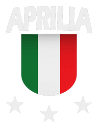 Aprilia With Italian Flag And 3 White Stars Tie-Dye Long Sleeve Shirt