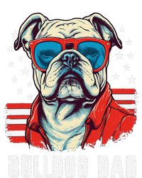 American Bulldog Dad Usa Flag Patriotic 4th Of July Dog T-Shirt