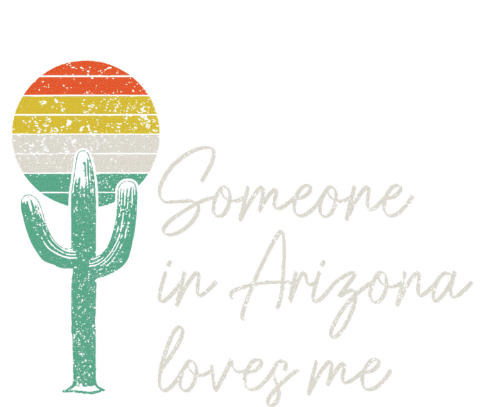 Someone In Arizona Loves Me Cactus Az Vintage Women's Racerback Tank