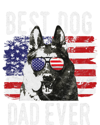 American Flag Best Dog Dad Ever German Shepherd Dogs Usa Sustainable Beanie