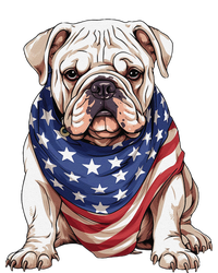 Bulldog American Flag Bulldog Dog Owner Mom Dad T-Shirt