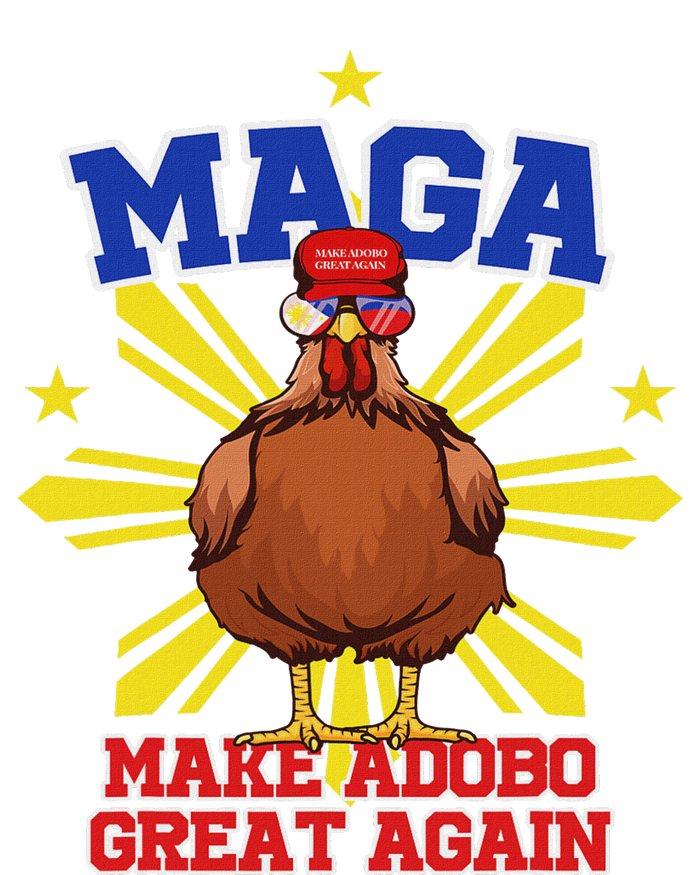 Funny Chicken Adobo Proud Pinoy Filipino T-Shirt