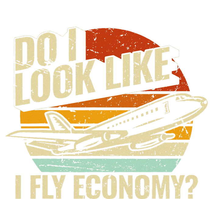 Do I Look Like I Fly Economy Design Travel Traveling Funny Ladies Essential Flowy Tank