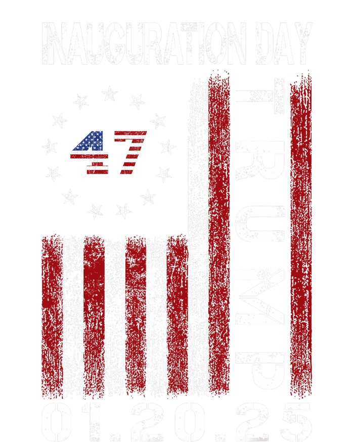 Donald Trump Inauguration Day 2025 47th President Usa Flag Tall T-Shirt