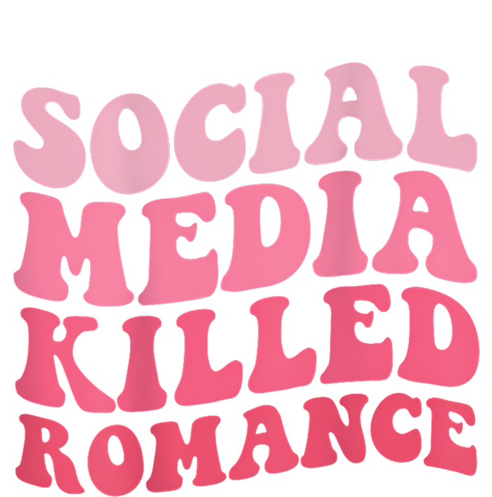 Social Media Killed Romance ( On Back ) Tank Top