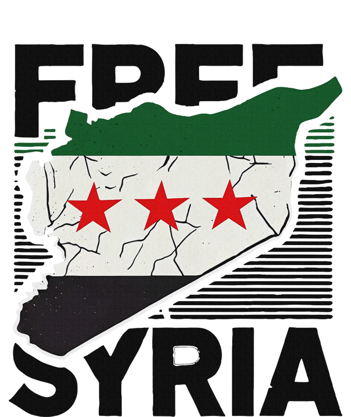 Free Syria Patriotic Syrian Flag Hoodie