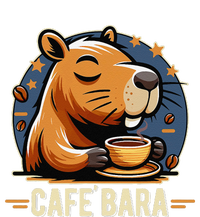 Café Bara Logo Coffee Bar Cafebara Barista Capybara Funny T-Shirt