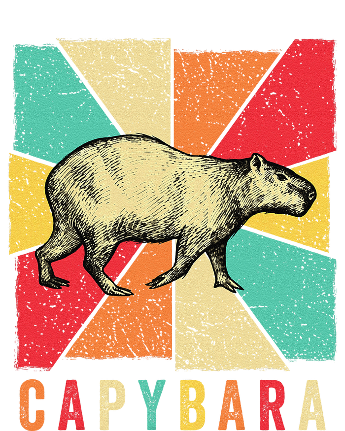 Retro Vintage Style Capybara Capybara T-Shirt