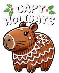 Capy Holidays Christmas Baking Gingerbread Cookie Capybara Hoodie