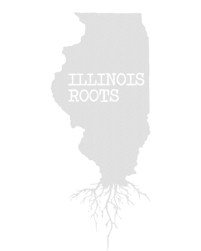 Illinois Roots  State Map Gift Illinois T-Shirt