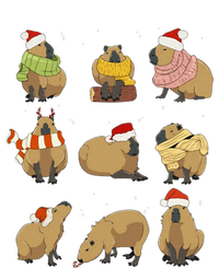 Santa Capybara Crew Christmas Funny Capybaras Lover Xmas Pj Mousepad