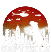 Vintage Capybara Rodent Capyzilla Distressed Animals Lover Tall Long Sleeve T-Shirt