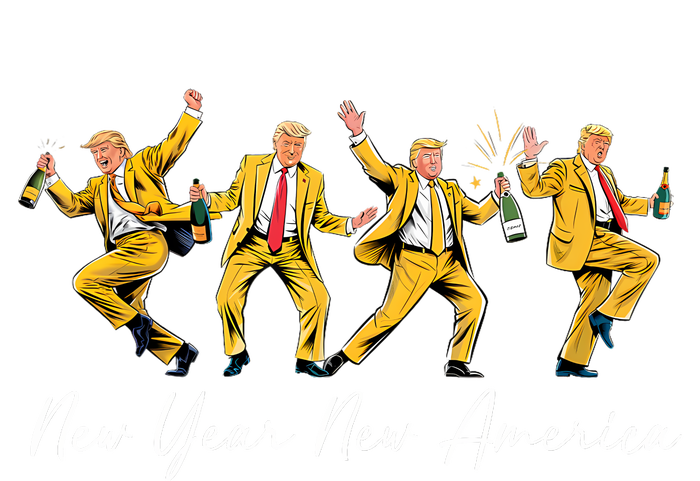 Funny Trump Dance New Year Eve Trump New Year Party 2025 16 in Basic Backpack