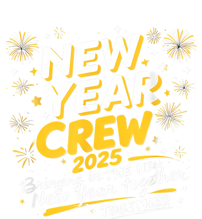 Happy New Years Crew 2025 New Years Kids Long Sleeve Shirt