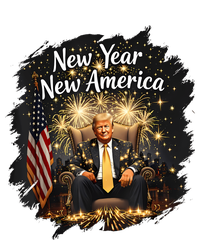 New Year New America Happy New Year Party 2025 Trump Funny T-Shirt