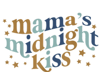 Mamas Midnight Kiss Retro Blue And Gold Sweatshirt