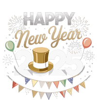 Happy New Year Party 2025 Ballon Family Matching Grommeted Golf Towel