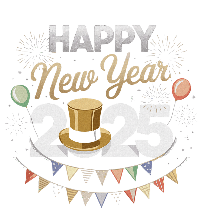 Happy New Year Party 2025 Ballon Family Matching Premium Hoodie