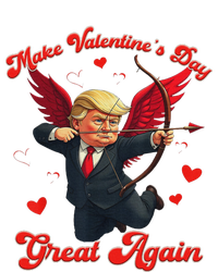 Make Valentine Day Great Again Funny Trump Lovers 2025 T-Shirt