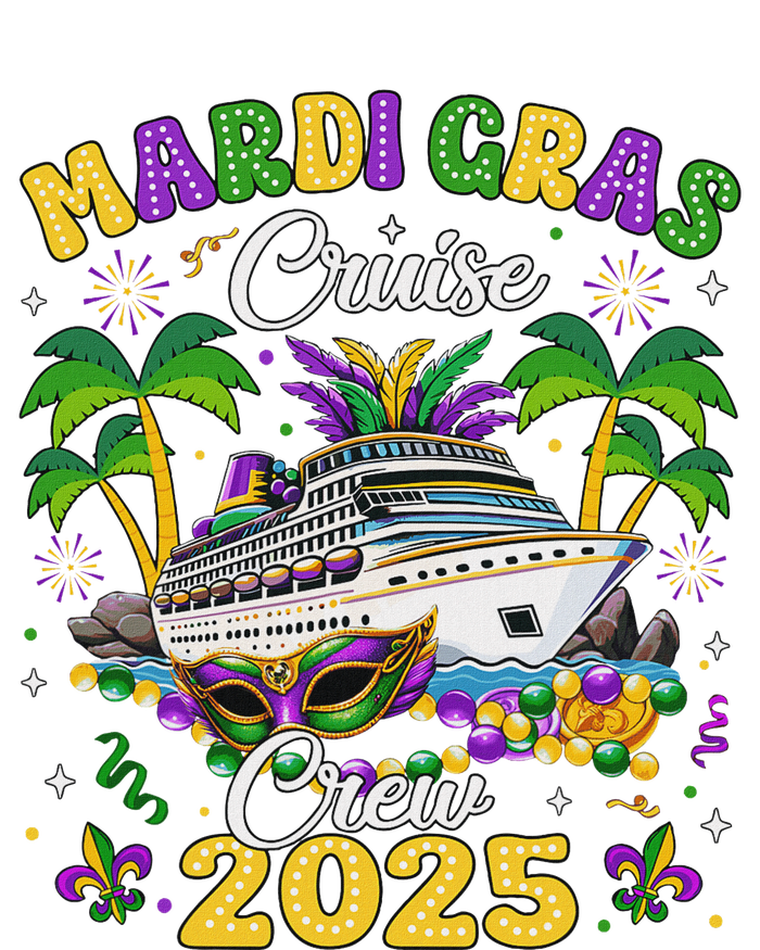 Mardi Gras Cruise Crew 2025 Trip New Orleans Family Matching T-Shirt