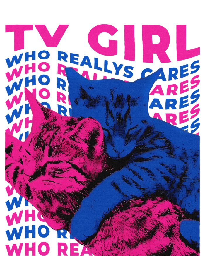 Tv Girl Album Frenchs Exit Who Really Cares Cat Tv Girl Kids Long Sleeve Shirt