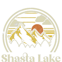 Shasta Lake Mountains California Hiking Outdoors Retro T-Shirt