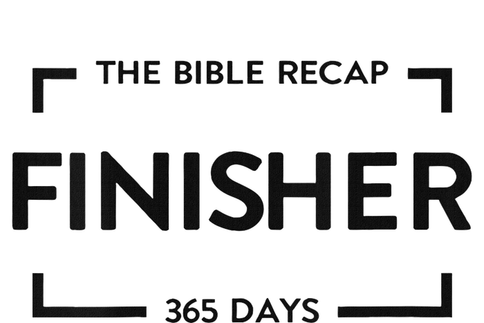 The Bible Recap Finisher 365 Days Women's Long Sleeve Flannel Pajama Set 