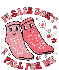 Nurse Valentine Non Slip Socks Please DonT Fall For Me Yupoong Adult 5-Panel Trucker Hat