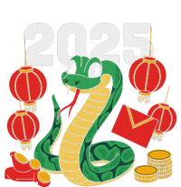 Year Of The Snake 2025 Lunar New Year Chinese New Year 2025 Women's Tri-Blend 3/4-Sleeve Raglan Shirt