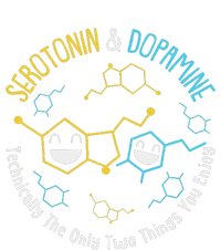 Serotonin & Dopamine Technically The Only Two Things You Tie-Dye Long Sleeve Shirt