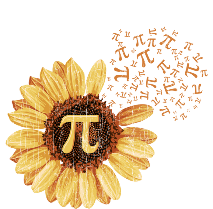 Pi Pi Day Sunflower Attire Math Funny Gift T-Shirt