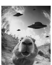 Funny Alien Ufo Graphiccapybara Selfie With Ufos Weird T-Shirt