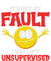 It´S Not My Fault I Was Left Unsupervised Sarcastic Valucap Bio-Washed Visor