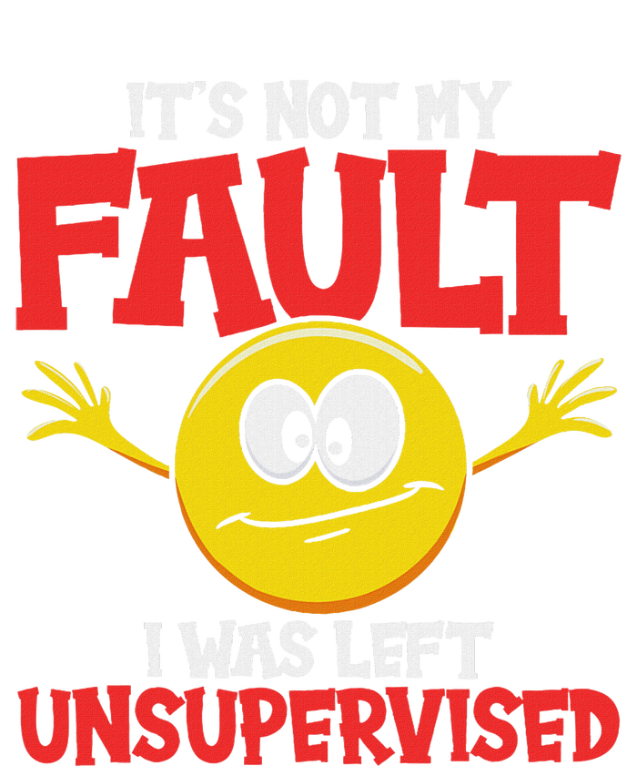 It´S Not My Fault I Was Left Unsupervised Sarcastic Valucap Bio-Washed Visor