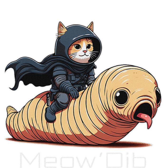 Meowdib Sand Land Cat Sandworm Hoodie