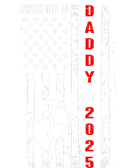 Patriotic American Flag Promoted To Daddy 2025 Premium T-Shirt