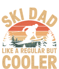 Ski Dad Vintage Skier Skiing Winter Sports Father Skiing Art Gift T-Shirt