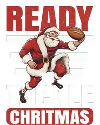 Vintage Ready To Tackle Christmas Football Santa Gift Sweatshirt