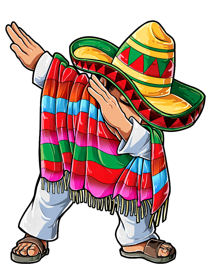 Dabbing Mexican Poncho Cinco De Mayo Hoodie