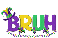 Bruh Mardi Gras Teens Mardi Gras T-Shirt