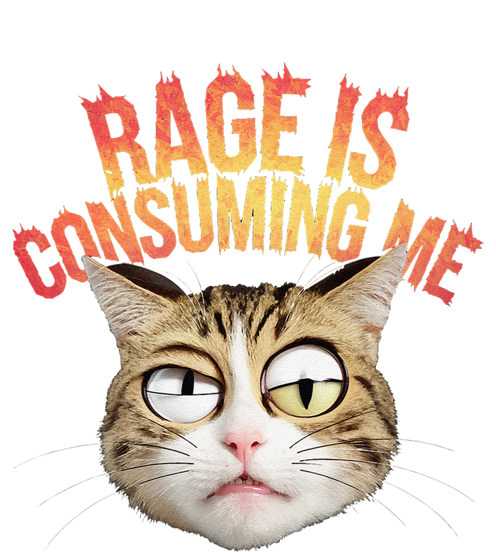 Rage Is Consuming Me Cat Softstyle Adult Sport Polo