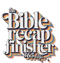 The Bible Recap Finisher 365 Days Christian Journey Women's Racerback Tank