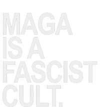 Maga Is A Fascist Cult Stand Against Fascism Ladies Essential Flowy Tank