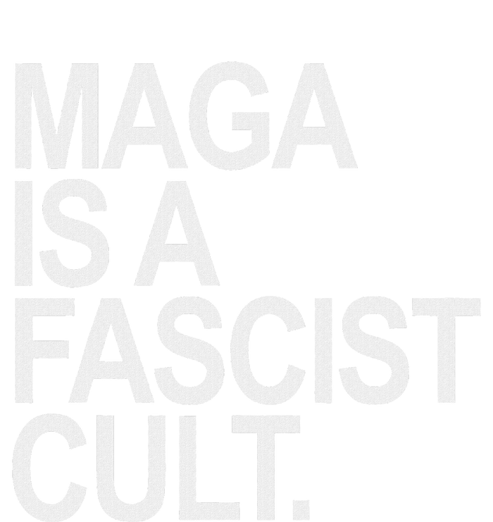 Maga Is A Fascist Cult Stand Against Fascism Ladies Essential Flowy Tank