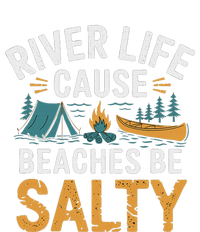 River Life Cause Beaches Be Salty Kids Tie-Dye T-Shirt