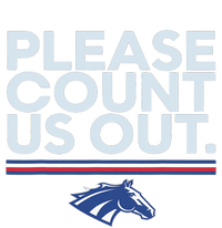 Boise State Please Count Us Out T-Shirt